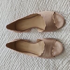 Nine West suede flats